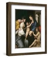 Madonna of the Cloth, c.1514-Raphael-Framed Giclee Print