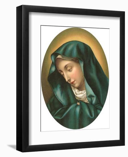 Madonna of the Dito by Dolci, Florence-null-Framed Art Print