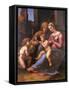 Madonna of the Divine Love-Giovanni Francesco Penni-Framed Stretched Canvas