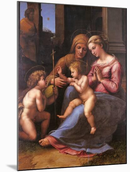 Madonna of the Divine Love-Giovanni Francesco Penni-Mounted Giclee Print