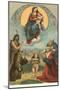 Madonna of the Foligno by Raphael, Rome-null-Mounted Art Print