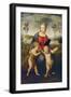 Madonna of the Goldfinch, about 1506-Raphael-Framed Giclee Print