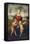 Madonna of the Goldfinch, about 1506-Raphael-Framed Stretched Canvas