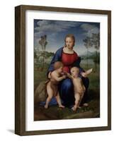 Madonna of the Goldfinch, c.1505-06-Raphael-Framed Giclee Print