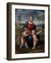 Madonna of the Goldfinch, c.1505-06-Raphael-Framed Giclee Print