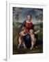 Madonna of the Goldfinch, c.1505-06-Raphael-Framed Giclee Print