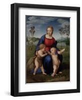 Madonna of the Goldfinch, c.1505-06-Raphael-Framed Premium Giclee Print