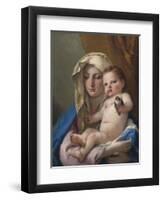 Madonna of the Goldfinch, c.1767-70-Giovanni Battista Tiepolo-Framed Giclee Print