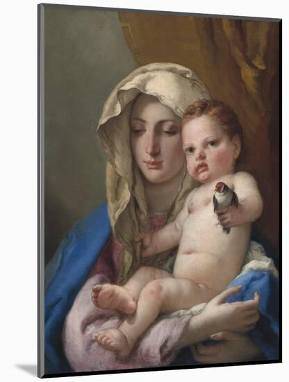 Madonna of the Goldfinch, c.1767-70-Giovanni Battista Tiepolo-Mounted Giclee Print