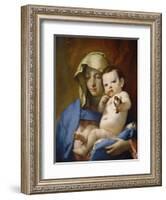 Madonna of the Goldfinch, c.1767-70-Giovanni Battista Tiepolo-Framed Giclee Print