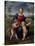 Madonna of the Goldfinch (Madonna Del Cardellin), 1505-1506-Raphael-Stretched Canvas
