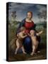 Madonna of the Goldfinch (Madonna Del Cardellin), 1505-1506-Raphael-Stretched Canvas