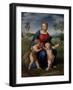 Madonna of the Goldfinch (Madonna Del Cardellin), 1505-1506-Raphael-Framed Giclee Print