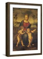 Madonna of the Goldfinch-Raphael-Framed Giclee Print