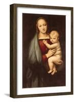 Madonna of the Grand Duke-Raphael-Framed Art Print