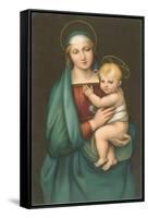 Madonna of the Granduca by Raphael, Florence-null-Framed Stretched Canvas