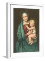 Madonna of the Granduca by Raphael, Florence-null-Framed Art Print