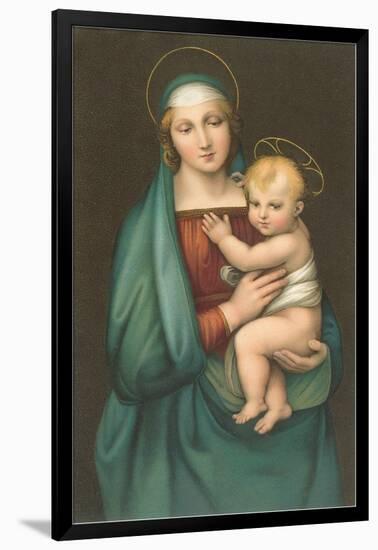 Madonna of the Granduca by Raphael, Florence-null-Framed Art Print