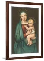 Madonna of the Granduca by Raphael, Florence-null-Framed Art Print