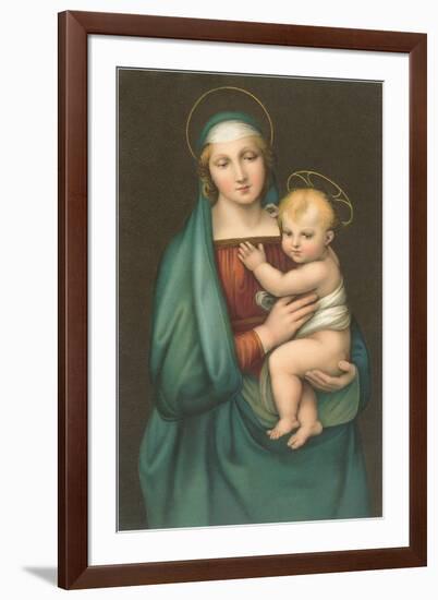 Madonna of the Granduca by Raphael, Florence-null-Framed Art Print