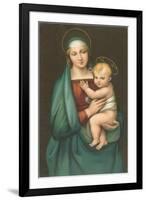 Madonna of the Granduca by Raphael, Florence-null-Framed Art Print