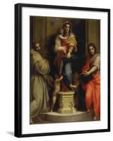 Madonna of the Harpies, 1517-Andrea del Sarto-Framed Giclee Print