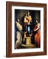 Madonna of the Harpies, 1517-Andrea del Sarto-Framed Giclee Print