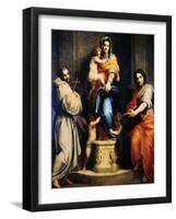 Madonna of the Harpies, 1517-Andrea del Sarto-Framed Giclee Print