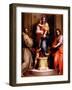 Madonna of the Harpies (Madonna Delle Arpi), 1517-Andrea del Sarto-Framed Premium Giclee Print