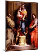 Madonna of the Harpies (Madonna Delle Arpi), 1517-Andrea del Sarto-Mounted Premium Giclee Print