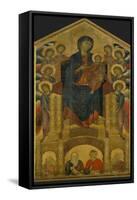 Madonna of the Holy Trinity, Painted Around 1260 for the Church of the Trinity in Florence-Cimabue-Framed Stretched Canvas