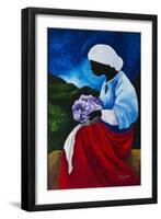 Madonna of the Lilacs-Patricia Brintle-Framed Giclee Print