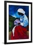 Madonna of the Lilacs-Patricia Brintle-Framed Giclee Print