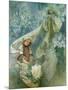 Madonna of the Lilies, 1905-Alphonse Mucha-Mounted Premium Giclee Print