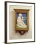 Madonna of the Lilies, C.1450-60 (Terracotta with Glaze)-Luca Della Robbia-Framed Giclee Print