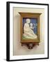 Madonna of the Lilies, C.1450-60 (Terracotta with Glaze)-Luca Della Robbia-Framed Giclee Print