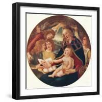 'Madonna of the Magnificat', 1481-Sandro Botticelli-Framed Giclee Print