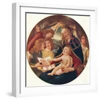 'Madonna of the Magnificat', 1481-Sandro Botticelli-Framed Giclee Print