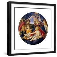 Madonna of the Magnificat, 1483-Sandro Botticelli-Framed Giclee Print