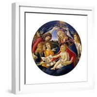 Madonna of the Magnificat, 1483-Sandro Botticelli-Framed Giclee Print