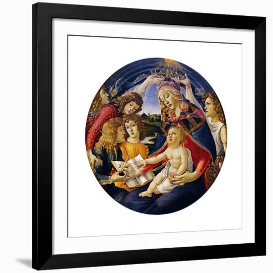 Madonna of the Magnificat, 1483-Sandro Botticelli-Framed Giclee Print
