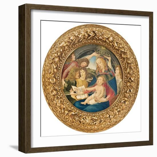 Madonna of the Magnificat, Circle of Ricciardo Meacci-null-Framed Giclee Print