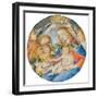 Madonna of the Magnificat, Florence, Late 15th - Early 16th Century-null-Framed Giclee Print