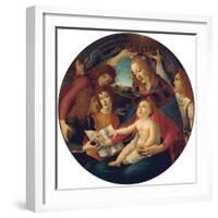 Madonna of the Magnificat-Sandro Botticelli-Framed Giclee Print