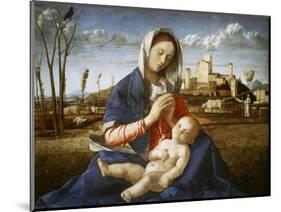 Madonna of the Meadow-Giovanni Bellini-Mounted Giclee Print
