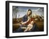 Madonna of the Meadow-Giovanni Bellini-Framed Giclee Print