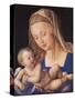 Madonna of the Pear-Albrecht Dürer-Stretched Canvas