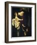 Madonna of the Pilgrims, Called the Loreto Madonna (Detail)-Caravaggio-Framed Giclee Print