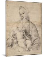 Madonna of the pomegranate, c.1504-Raphael-Mounted Giclee Print