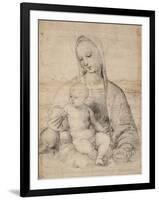 Madonna of the pomegranate, c.1504-Raphael-Framed Giclee Print